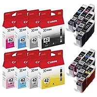 Canon CLI-42 Ink Cartridges CMYK/GY/LGY/PC/PM Multipack 6384B010