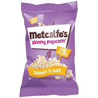 Metcalfes Skinny Popcorn SweetnSalt (Pack of 24)
