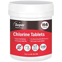 Effervescent Chlorine Tablets (Pack of 300)