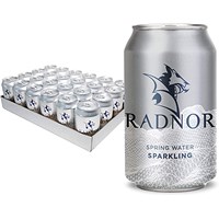 Radnor Sparkling Water, Cans, 330ml, Pack of 24