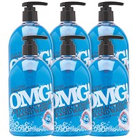 OMG Antibacterial Hand Soap 500ml (Pack of 6) 0604393