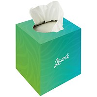 2Work Facial Tissues Cube 70 Sheets (Pack of 24)