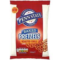 Penn State Roasted Chilli Baked Pretzels 165g (Pack of 8)