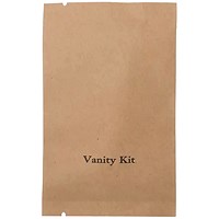 Vanity Kit, Kraft Paper Sachet, Pack of 500