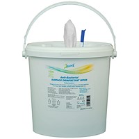 2Work Surface Disinfectant Wipes, Pack of 1000 2Work Surface Disinfectant Wipes, Pack of 1000