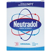 Neutradol Gel Power Orb Deodoriser, 140g, Pack of 12 Neutradol Gel Power Orb Deodoriser, 140g, Pack of 12