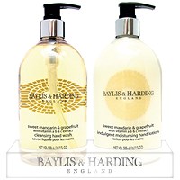 Baylis & Harding Mandarin & Grapefruit Hand Wash Set