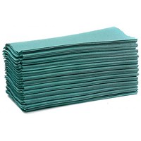 Maxima 1-Ply C-Fold Hand Towel, Green, Pack of 2880