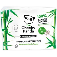 Cheeky Panda Baby Nappies Size 2 3-8kg 4x42 (Pack of 168)