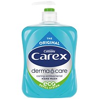 Carex Antibacterial Hand Wash, 500ml, Pack of 6