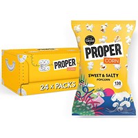 Propercorn Sweet and Salty Popcorn 30g (Pack of 24)