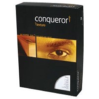 Conqueror Finely Ridged Laid A4 Paper, Cream, 100gsm, Ream (500 Sheets)