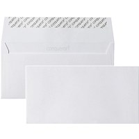 Conqueror DL Envelopes, Wove, Brilliant White, 120gsm, Pack of 500