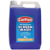 CarPlan All Seasons Ready Mixed Screenwash 5 Litres