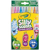 Crayola 10 Silly Scents Markers Fine Assorted (Pack of 6)