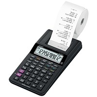 Casio Desktop Printing Calculator, 12 Digit, Black Ink Colour, Black