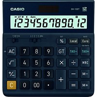 Casio DH-12ET 12 Digit Desktop Calculator DH-12ET-WK-UP