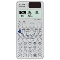 Casio FX-85GT CW ClassWiz Scientific Calculator, Solar and Battery Power, White