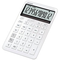 Casio JW-200DQ Stylish Medium Desk Calculator White JW-200DQ-WE-W-EP