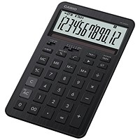 Casio JW-200DQ Stylish Medium Desk Calculator Black JW-200DQ-BK-W-EP