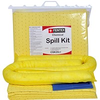 Fentex Chemical Spill Kit, 20L Capacity