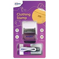 Avery Customisable Clothing Stamp, Black