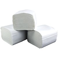 2Work Bulk Pack Toilet Tissue, 2-Ply, 250 Sheet, Pack of 36