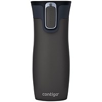 Contigo West Loop Autoseal Travel Mug, 470ml, Gun Metal