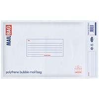 County Stationery Poly Bubble Envelopes, Medium 210x335mm, Pack of 10