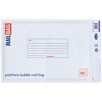 County Stationery Poly Bubble Envelopes, Large 290x440mm, Pack of 10
