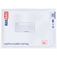 County Stationery Poly Bubble Envelopes, Extra Large 350x470mm, Pack of 10