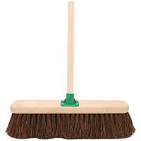 Stiff Bassine Broom with Handle 18 Inch VOW/G.12/BKT/C4