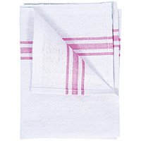 2Work Cotton Tea Towel 450x740mm White (Pack of 10) CX01693