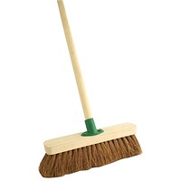 Coco Soft Broom with Handle 12 inch