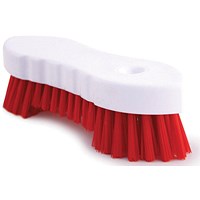 Hand Held Scrubbing Brush Red VOW/20164R Hand Held Scrubbing Brush Red VOW/20164R