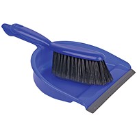 Dustpan & Brush Set, Blue