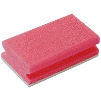 Finger Grip Scourers, 130x70x40mm, Red, Pack of 10