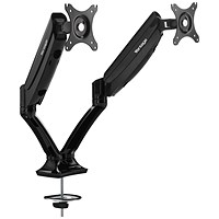 Vantage Office Double Monitor Arm, Black