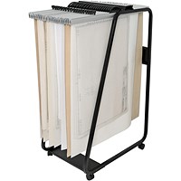 Arnos Hang-A-Plan Drawing Storage Trolley, Large, Up to A0
