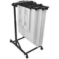 Arnos Hang-A-Plan Adjustable Trolley, Large, Up to A0