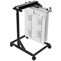 Arnos Hang-A-Plan Adjustable Trolley, Medium, Up to A1