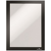 Durable Duraframe Self Adhesive Frame A5 Black