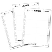 Durable Inserts for Duraprint Badgemaker, 150gsm, 90x60mm, Pack of 160