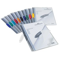 Durable A4 Swingclip Folders, 3mm Spine, Assorted, Pack of 25