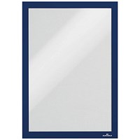Durable Duraframe Self Adhesive Frame, A4, Dark Blue, Pack of 10