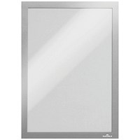 Durable Duraframe, Self Adhesive, A4, Silver, Pack of 10