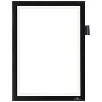 Durable Duraframe Note Magnetic Frame A4 Black