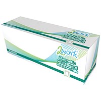 2Work Whiteboard Eraser Refill Pads, Pack of 10