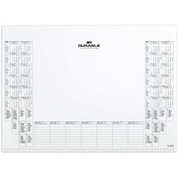 Durable 2025/2026 Refill Calendar Pad for Desk Mat