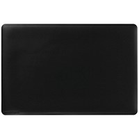 Durable Desk Mat with Contoured Edge, W530xD400mm, Black